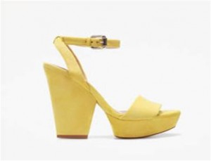 Platform sandal from Zara